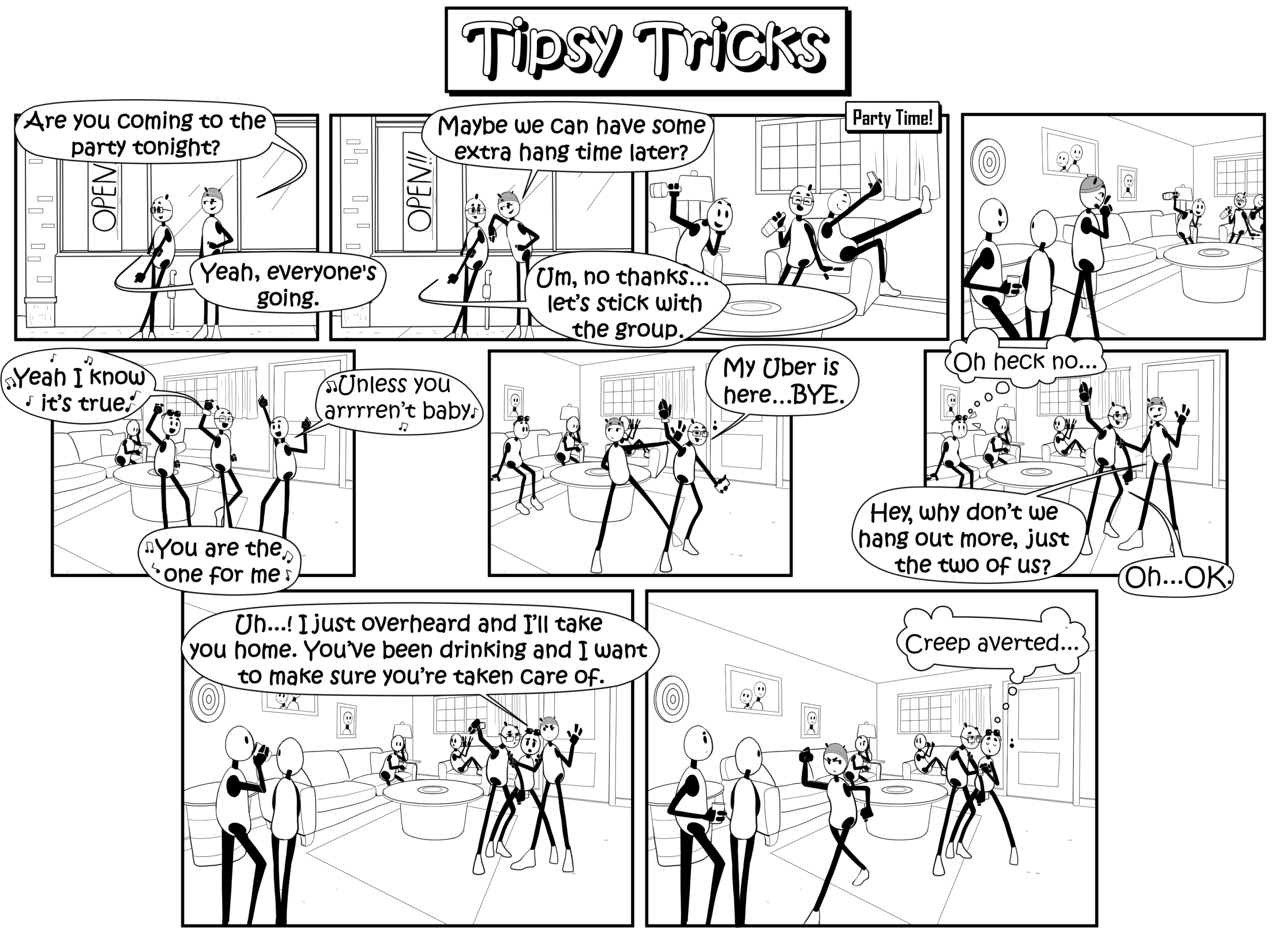 Tipsy Tricks transparent